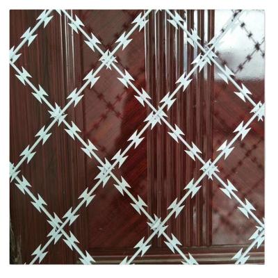 China CBT-60 Hot Dipped Galvanized Welded Razor Mesh Galvanized Razor Wire Mesh Factory for sale