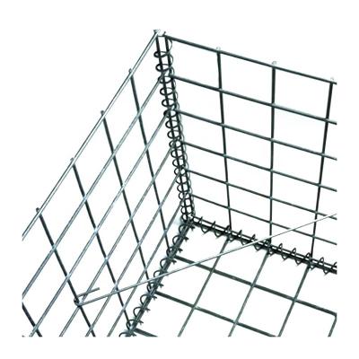 China Gabion Baskets Cages Wire Mesh Wire Galvanized Steel Outdoor Spiral Retaining Wall Planter Stone Garden for sale