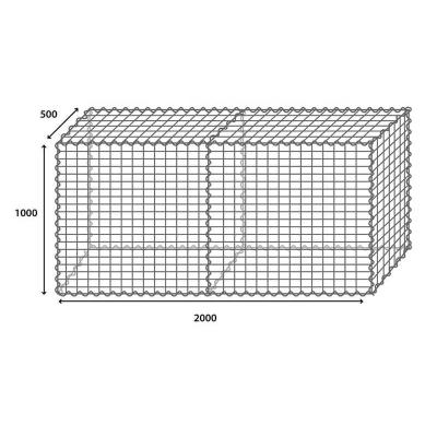 China Gabions Welded Gabions Gabion Stone Fence for sale