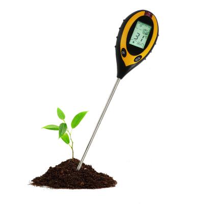 China Soil Quality Assurance Green Backlight Polder Thermometer Soil Temperature Measuring Meter for sale