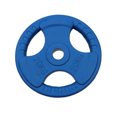 China Comfortable Weight Plate Barbell Weight Plate Disc Cast Iron Gym Weightlifting Bumper Plates for sale