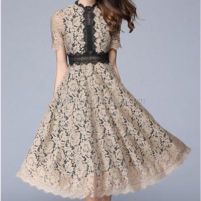 China Anti-Static Short Sleeves Elegant Design Online Shopping Dress Dress for sale