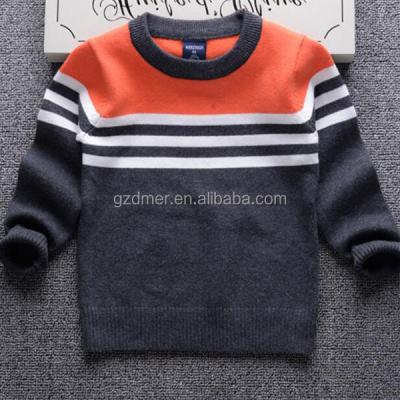 China 2016 new cheap stock wholesale new O neck anti-shrink woolen sweater designs for kids for sale