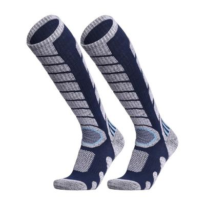 China High Quality Breathable Winter Elite Keen High Thick Sports Ski Socks For Men for sale