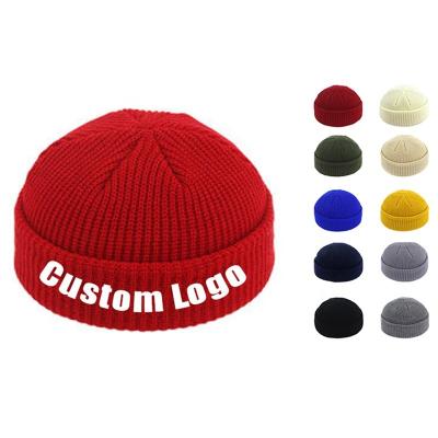 China Wholesale custom designer beanies winter embroidery beanie hats JOINT knitted logo unisex warm beanies fisherman ski hat for women men for sale