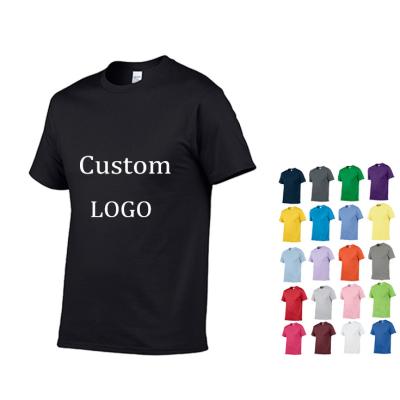 China Breathable custom printing plain 100% cotton men t-shirt blank t shirt t-shirt camiseta de hombre for sale