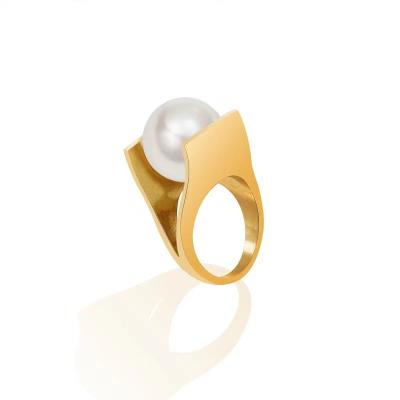 China FASHIONABLE italian design stainless steel pearl 