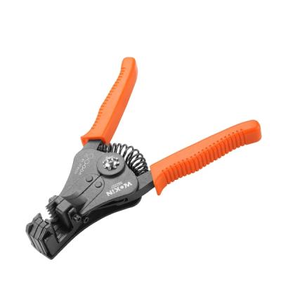 China PLIERS WOKIN 552207 Orange Copper Wire Automatic Electric Wire Stripper for sale