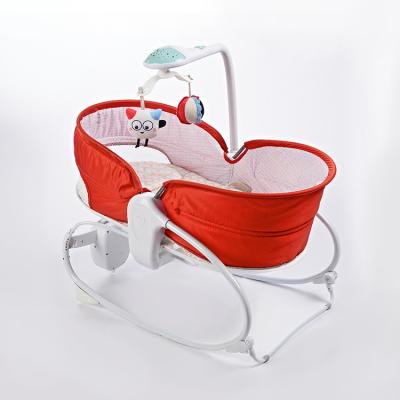 China 2022 Educational Safety Baby Toys Baby Bouncer Rocker Cradle Swing Infant Electric Rocking Chair Baby Rocker 0-3 Month for sale