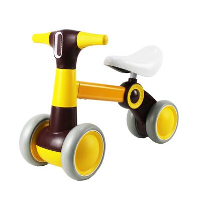 China Ride On Mini Indoor Toy Kids Aluminum Balance Kick Bike Kids Balancing Baby Walker Ride On Car for sale