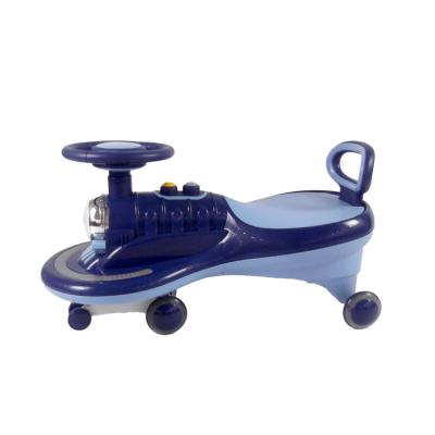 China Kids Twist Drive 2022 Most Popular Over 3 Years Old Music Swing Car Kids Toy Twist Car With Instant Light Ride On Toy for sale