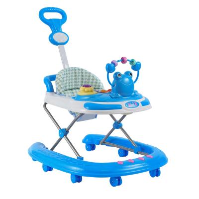 China Walker With Push Baby Walkers Cartoon Toy Chair Musical Baby Walk Walker With Hold Baby for sale