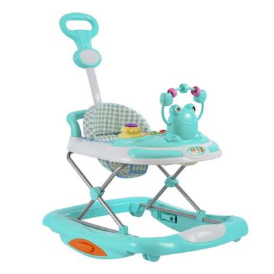 China Walker with the push& Swing Pram 3 in 1 Baby Walkers Ride On Car Music Toy Swing Rocking Horse Chair for sale