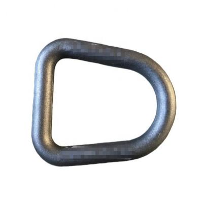 China Heavy Industry Forged Snap Sale Drop Carbon Steel Lashing Metal Truck Body Hardware D Ring for sale