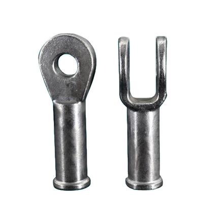 China Insulator Forged Transmission Line Ball And Socket End Joint Composite Steel Ball Clevis Ball Y Clevis Porcelain Insulator for sale