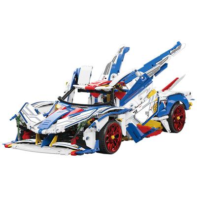 China Building Block Toy RC Sports Cars Brick Cars Toys Building Blocks Set For Kid RC Car Toy for sale