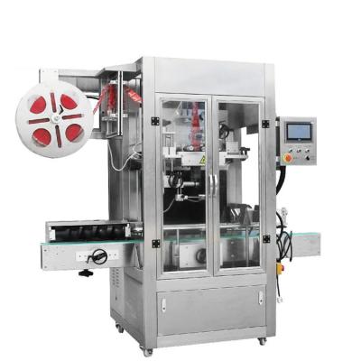 China Food Shrink Sleeve Labeling Machine Sleeve Label Applicator With Steam Heat Shrink Tunnel for sale