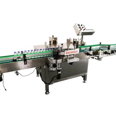 China Food Hot Melt Glue Label Applicator Round Bottle Labeling Machine OPP Labeling Machine for sale