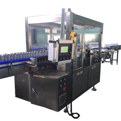 China Food Hot Melt Glue Labeling Machine Linear Labeling Machine Labeler for sale