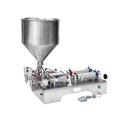 China High Efficiency Horizontal Semi Automatic Liquid Paste Filling Machine for sale