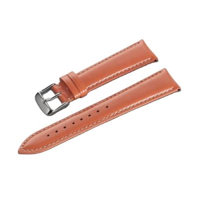 China Genuine Leather Watch Band 24mm Handmade Vintage Brown Leather Watch Strap 18mm 20mm 22mm for sale