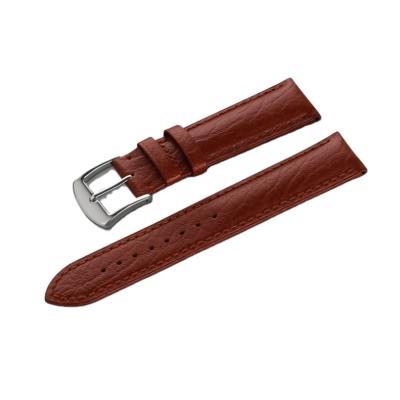 China 20mm 22mm Luxury Genuine Leather Watch Band Strap For Samsung Smart Watch for sale