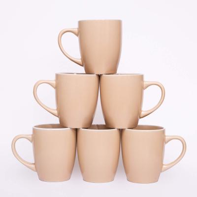 China New Sustainable Coffee Mugs Set Porcelain Tall Coffee Mugs Set With Textured Geometric Patterns For Coffee for sale