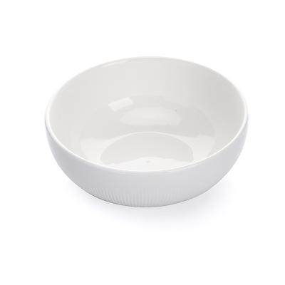 China Sustainable Rice Tableware Simple Design Household Traditional Porcelain Bowls for sale