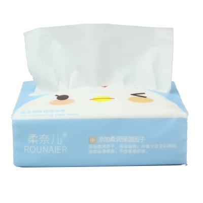 China Good Soft Water Absorbing Strong Quality Extra Soft Facial Tissue Paper for sale