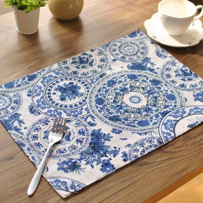 China ROUNAIER Sustainable Airlaid Paper Natural Place Mat Set For Dining Table for sale