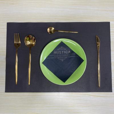 China Viable factory wholesale high quality place mat airlaid tablecloth for sale