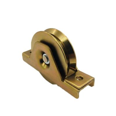 China 30/40/50/60/70/80/90/100/120 contemporary half bracket sliding door wheel Y U V spline garage door pulley for sale