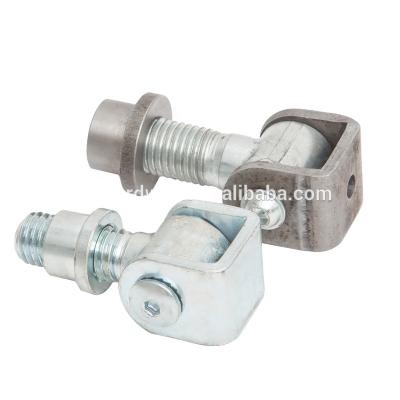 China Contemporary door welding hinge with nut for sale