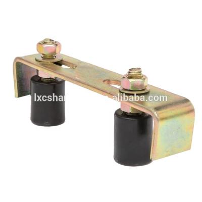 China Contemporary Roller Guide Wheel Nylon Metal Bracket Nylon Bracket for sale