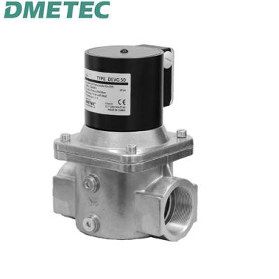 China dn50 burner natural gas lpg gas quick opening solenoid valve for sale