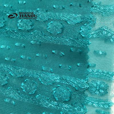 China 2021fashion memory fabric cut pile chiffon fabric dye sparkle sparkle 75D chiffon fabric for women dress for sale