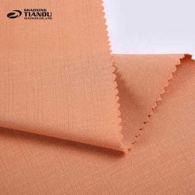 China Cheap Memory Style Garment Design Plain Dyed Fabric Woven Melting Different Types 100%Polyester for sale