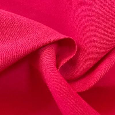 China Pill Keqiao Supplier Plain Dye 200gsm Palladium Polyester Bengaline Fabric Spandex Anti Leak Fabric For Pants for sale