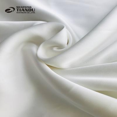 China GRS Certification Super Soft Tear-Resistant Fabrics 50% Sustainable Weft Recycled Polyester Spandex Satin Fabric for sale