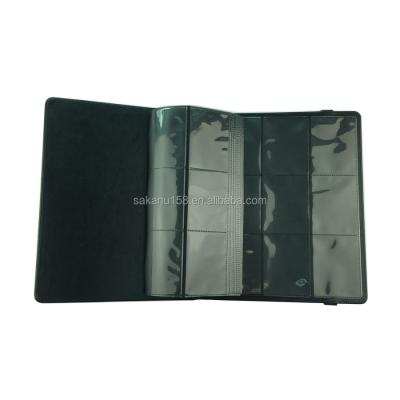 China Custom Leather Hardcover PU A4 Cover Map Collection Book for sale