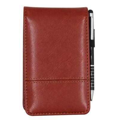 China PU Leather Mini Business Small Notebook Cover A7 Mini Notepad for sale