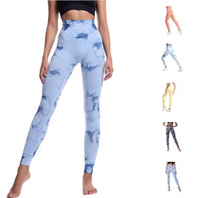 China Ladies Breathable Workout Latex Tie Dye Dear-Lover Thermal Booty Legging Edged Beauty Flare Gaiters for sale