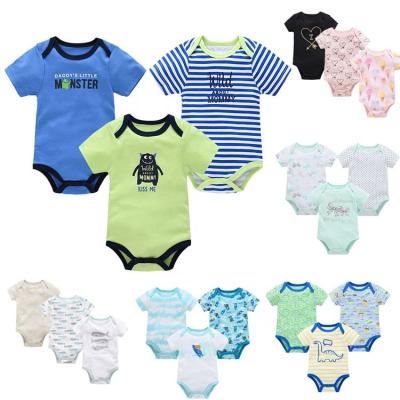 China New arrivals 100% bamboo infant clothing cos arket arket organic tis t-shirts print outfits baby romper rompers for sale