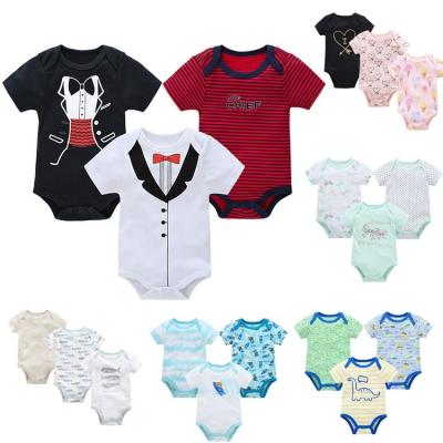 China Doc's Infant Hot T-Shirts. 100% Bamboo Fiber Sale Clothes Spandex Jumpsuit Hudson Printed Outfits Baby Rock Sleeper Rompers for sale