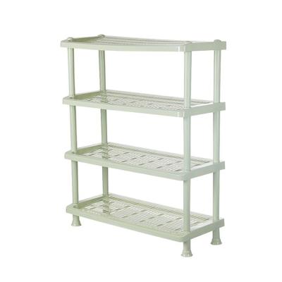 China Viable Multifunctional Shoe Rack Storage Rack Plastic Storage Rack for sale