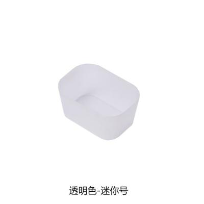 China Low Price Plastic Storage Barrels Viable White Storage Boxes Minimalist Storage Box for sale