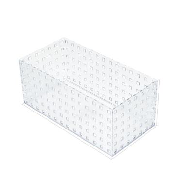 China Viable Portable Transparent Plastic Storage Box Storage Box Square Storage Boxes for sale