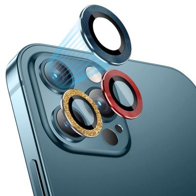 China Mobile phone suitable for Apple 13 lens film iphone13promax lens sticker 13pro metal protective camera ring for sale