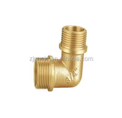 China 1 Inch 2 Inch Copper Nickel Brass And Custom Fittings Brass Pipe NPT Fitting Sizes Gas Pipe Connect 90 Degre Elbow Pex Pipe 90 Union Elbow degrees for sale