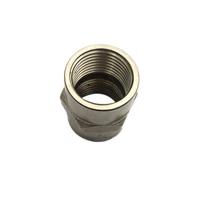 China Suitable for pipe lines connect stainless steel water pipe fitting barrel nipple seamless thread BSP/NPT for sale